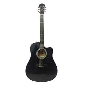 Granada PRLD 14C Black Dreadnought Acoustic Guitar